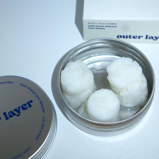 CALM DOWN AFTERSUN | 3 FACE SHEETS