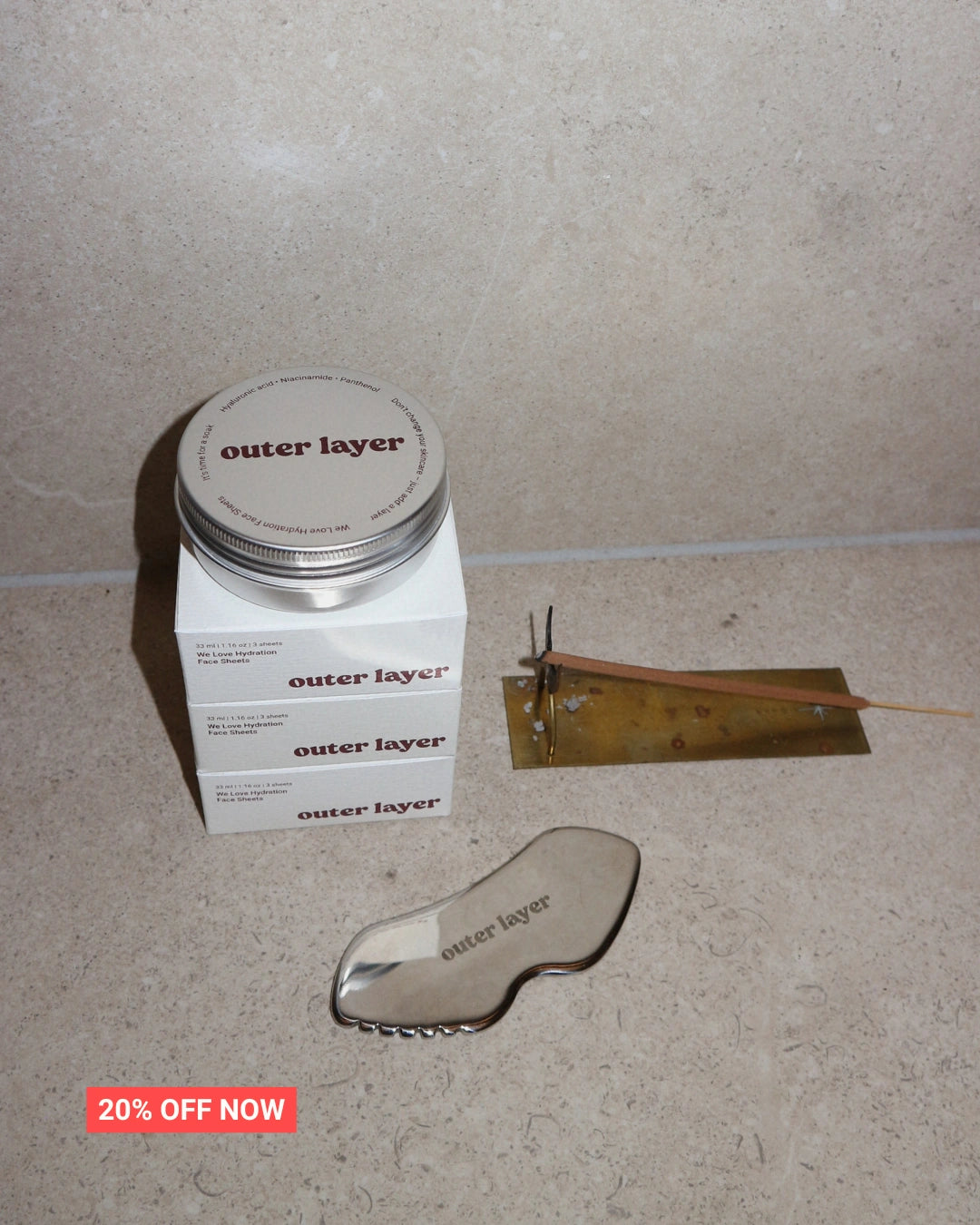 HYDRATION TRIO & GUA SHA | 9 FACE SHEETS