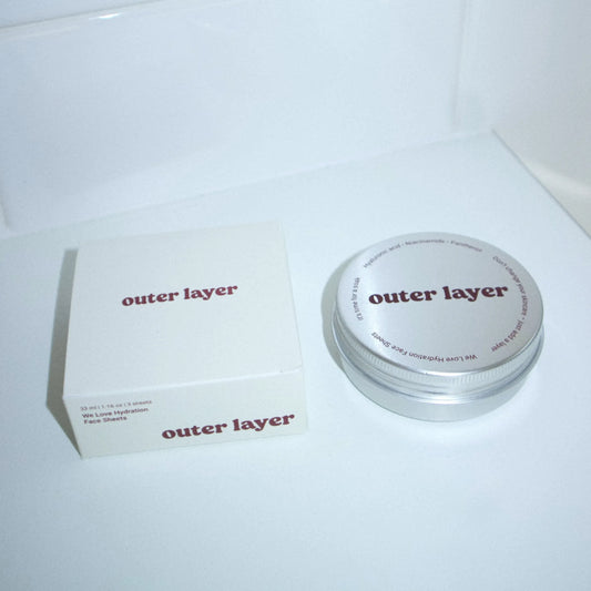 WE LOVE HYDRATION | 3 FACE SHEETS