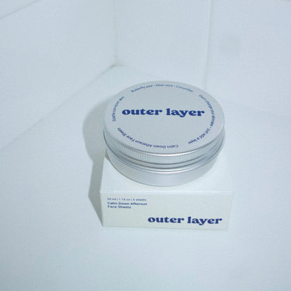 CALM DOWN AFTERSUN | 3 FACE SHEETS