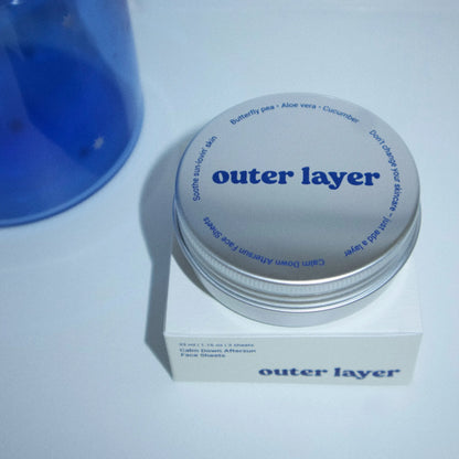 CALM DOWN AFTERSUN | 3 FACE SHEETS